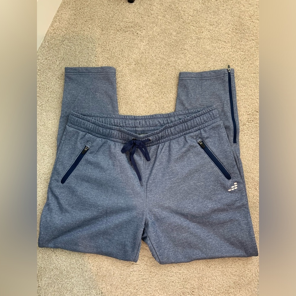 BCG Blue draw string athletic sweat pants